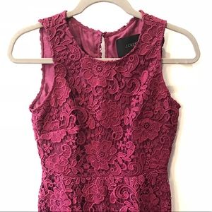 NWT JCrew Lace Overlay Dress